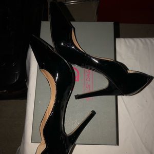 Black Patent Leather Pumps